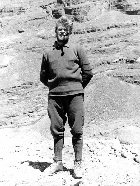 Ritratto - Uomo - Alpinista - Pession, Pierino - Patagonia cilena - Provincia di Ultima Esperanza - Ande patagoniche - Massiccio del Paine