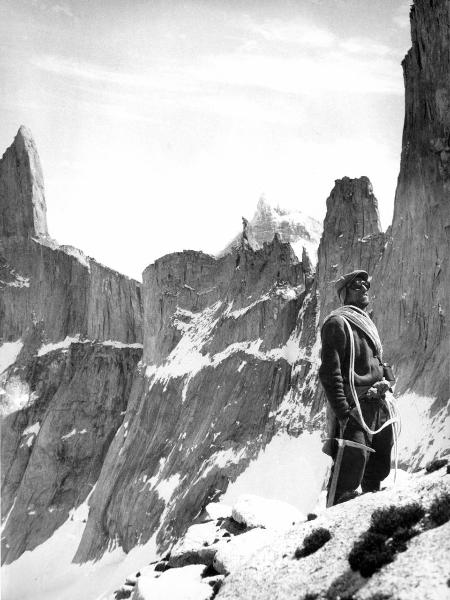 Ritratto - Uomo - Alpinista - Bich, Jean - Patagonia cilena - Provincia di Ultima Esperanza - Ande patagoniche - Massiccio del Paine - Paine principale