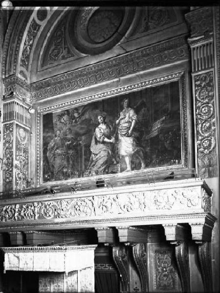 Dipinto - S. Cecilia - Felice Campi - Mantova - Basilica di S. Andrea