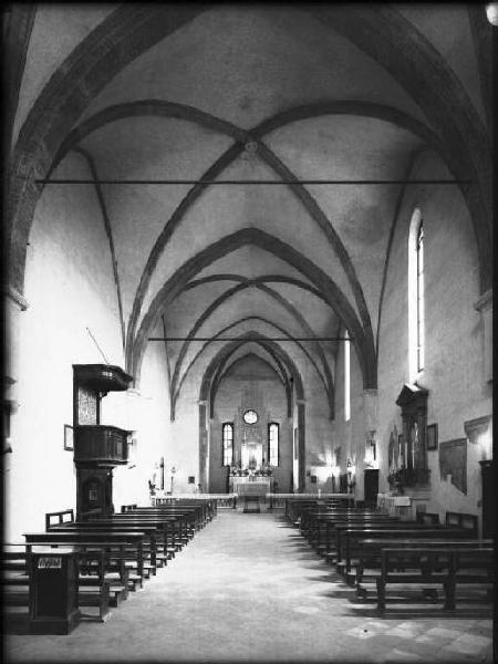 Castelnuovo Angeli - Chiesa di S. Maria degli Angeli - Interno