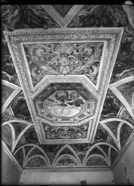 Mantova - Palazzo Ducale - Appartamento del Paradiso - Sala delle Città o dell'Angelo - Soffitto