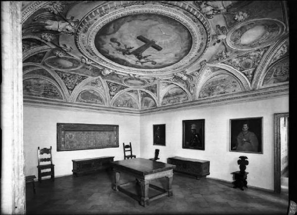 Mantova - Palazzo Ducale - Appartamento del Paradiso - Sala delle Città o della Croce