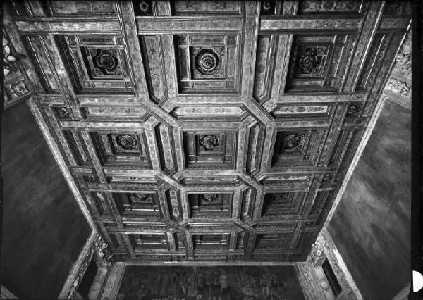 Mantova - Palazzo Ducale - Corte Nuova - Appartamento Grande di Castello - Sala dei Capitani - Soffitto