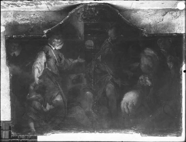 Dipinto - Il giudizio di Salomone - Giuseppe Bazzani - Mantova - Chiesa di S. Maria della Carità