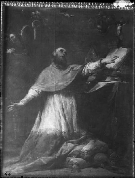 Dipinto - S. Francesco di Sales - Giuseppe Maria Crespi - Mantova - Museo di Palazzo Ducale