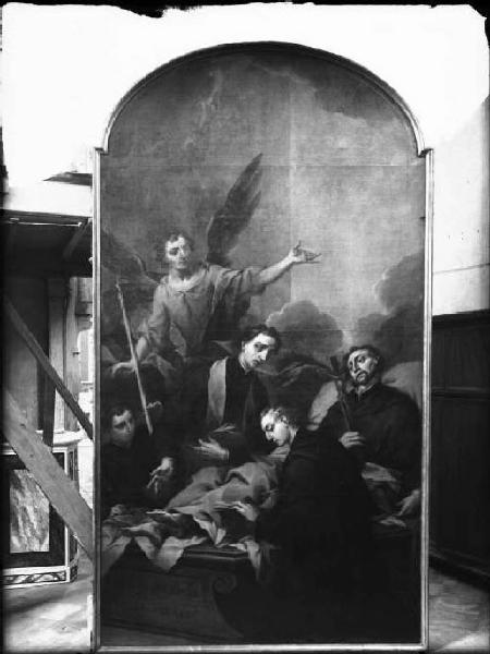 Dipinto - Morte di un Santo - Pietro Fabri - Mantova - Museo di Palazzo Ducale