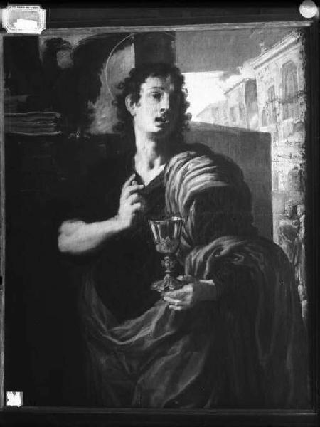 Dipinto - S. Giovanni Evangelista - Domenico Fetti - Mantova - Museo di Palazzo Ducale