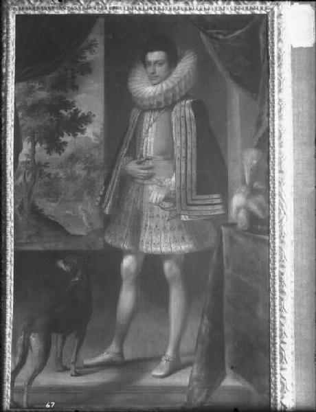 Dipinto - Ritratto del principe Alfonso D'Este - S. Peranda - Mantova - Museo di Palazzo Ducale