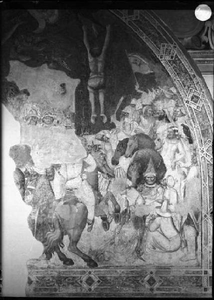 Affresco - Crocifissione - Mantova - Palazzo del Capitano - Appartamento della Guastalla - Sala della Crocifissione