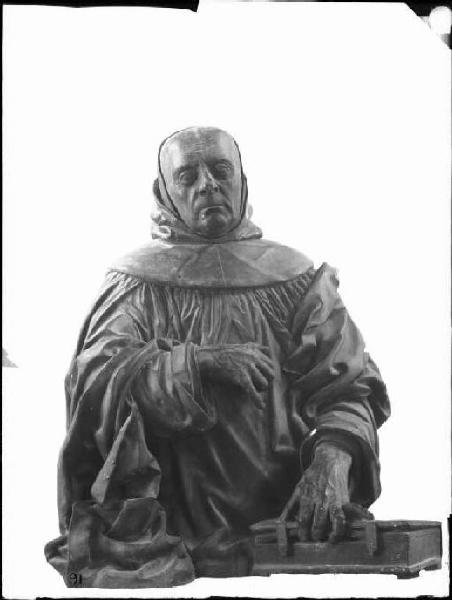 Scultura - Busto del beato Battista Spagnoli - Mantova - Museo di Palazzo Ducale
