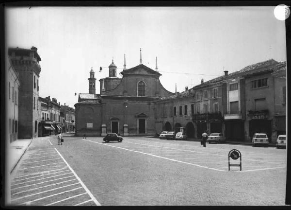 Castel Goffredo - Piazza Mazzini - Prepositurale di S. Erasmo