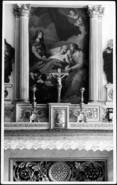 Dipinto - Transito di S. Giuseppe - Palma il Giovane (attribuito) - Castiglione delle Stiviere - Collegio delle Vergini di Gesù