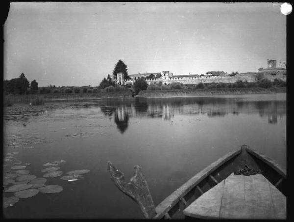 Castellaro Lagusello - Il paese dal lago