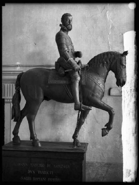 Scultura - Statua equestre di Luigi Rodomonte Gonzaga - Sabbioneta - Palazzo Ducale