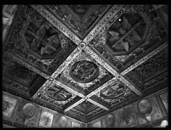 Sabbioneta - Palazzo Ducale - Sala degli Stemmi - Soffitto