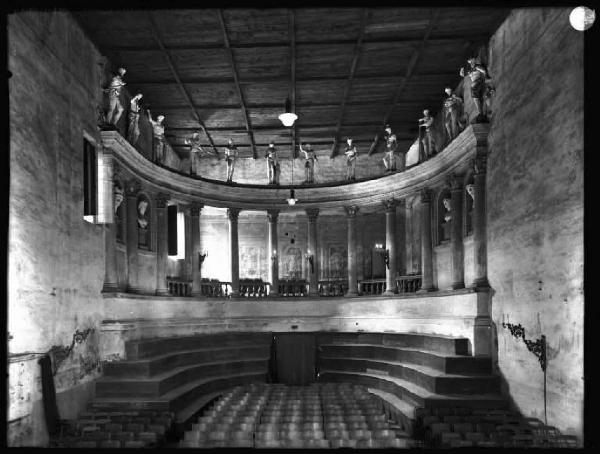 Sabbioneta - Teatro all'Antica - Interno - Loggia - Platea