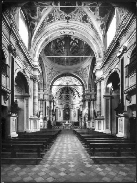 Villa Pasquali - Chiesa parrocchiale di S. Antonio Abate - Interno