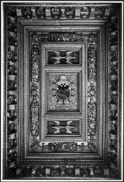 Sabbioneta - Palazzo Ducale - Sala d'Oro - Vano minore - Soffitto