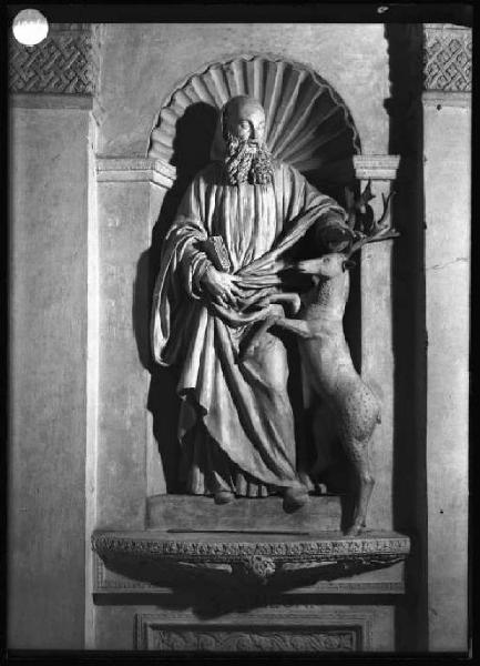 Scultura - Statua di S. Simeone - Antonio Begarelli - S. Benedetto Po - Abbazia di S. Benedetto in Polirone