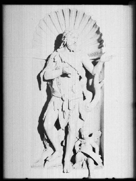 Scultura - Statua di S. Giovanni Battista - Antonio Begarelli - S. Benedetto Po - Abbazia di S. Benedetto in Polirone