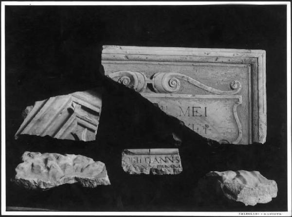 Scultura - Frammenti marmorei - Mantova - Museo di Palazzo Ducale
