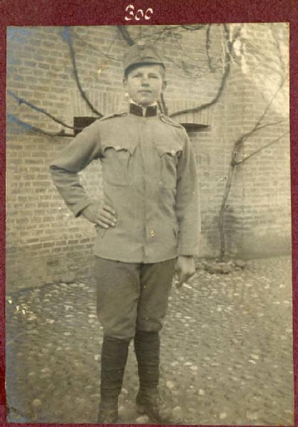 Prima Guerra Mondiale - Ritratto maschile - Militare - Soldato Franc. Vinopal