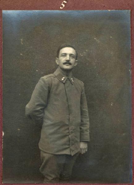 Prima Guerra Mondiale - Ritratto maschile - Militare - Caporale Svetoz. Filipovity