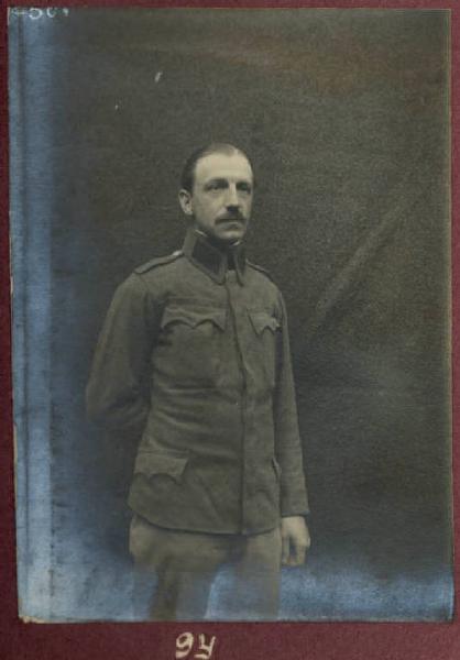 Prima Guerra Mondiale - Ritratto maschile - Militare - Soldato Franc. Hladil