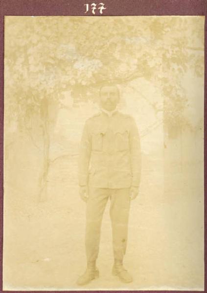 Prima Guerra Mondiale - Ritratto maschile - Militare - Soldato Mita Paszkota