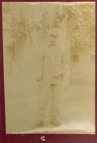 Prima Guerra Mondiale - Ritratto maschile - Militare - Caporale maggiore Giuseppe Krez