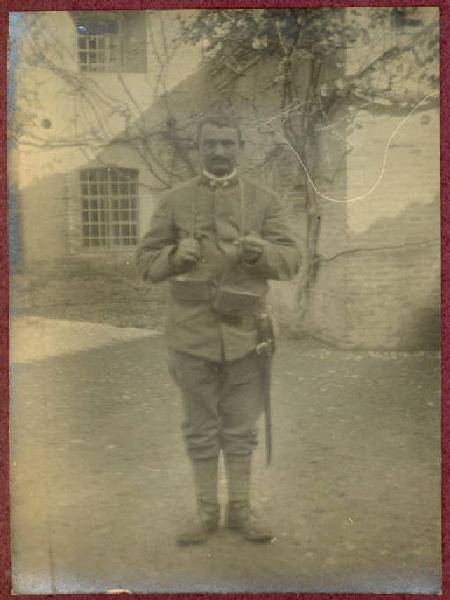 Prima Guerra Mondiale - Ritratto maschile - Militare - Appuntato austriaco