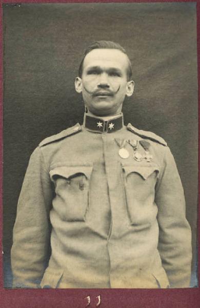 Prima Guerra Mondiale - Ritratto maschile - Militare - Appuntato Biagio Cukely