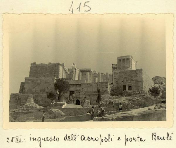 Atene - Acropoli - Ingresso