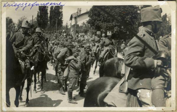 Prima guerra mondiale - Militari a cavallo