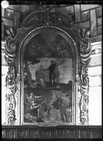 Dipinto - Martirio di S. Barbara - Domenico Brusasorci - Mantova - Basilica di S. Barbara