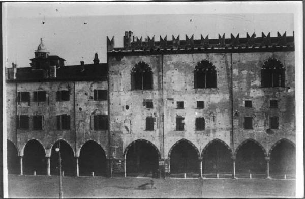 Mantova - Palazzo Ducale - Palazzo del Capitano e Magna Domus - Facciata
