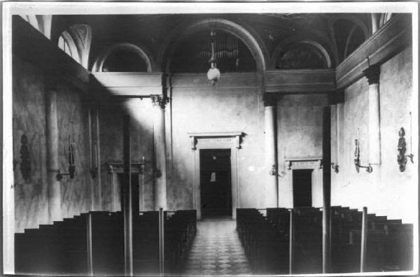 Mantova - Sinagoga Grande - Interno