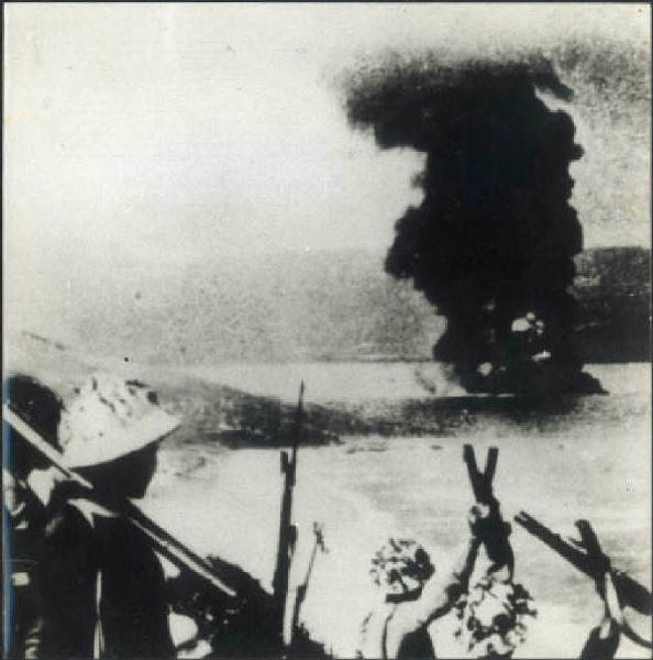 Guerra del Vietnam - Soldati - Esplosione