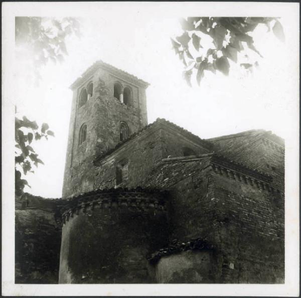 Campi Bonelli - Oratorio della Vergine Annunciata - Campanile e abside