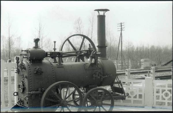 Treviso (?) - Locomotiva a vapore