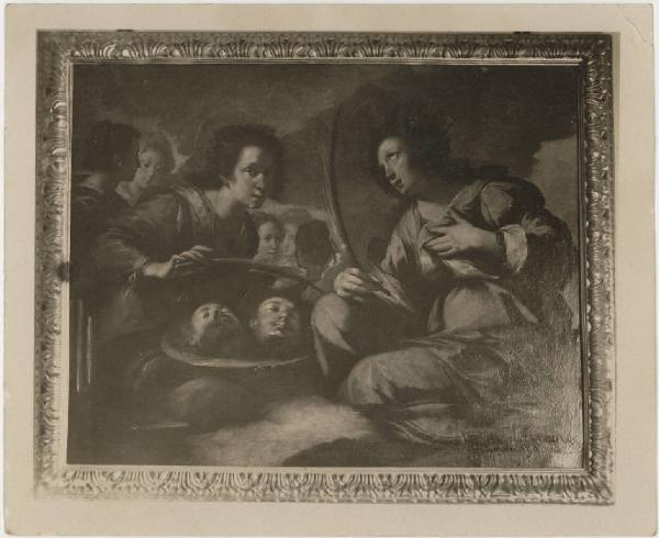 Dipinto - S. Cecilia e S. Caterina d'Alessandria - Bernardo Strozzi - Venezia