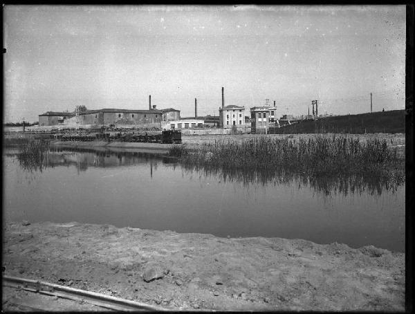 Mantova - Valletta Valsecchi - Stabilimento idrovoro - Convento di S. Maria del Gradaro - Decauville