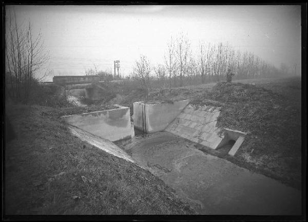 Cerese, zona - Irrigazioni - Canale - Ponte - Ferrovia