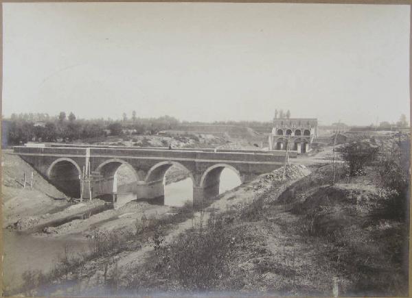 S. Siro - Ponte Menadissa - Controchiavica - Botte sotto il fiume Secchia