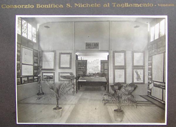 Napoli - Mostra nazionale delle bonifiche - Sala dedicata al Consorzio di bonifica S. Michele al Tagliamento di Venezia