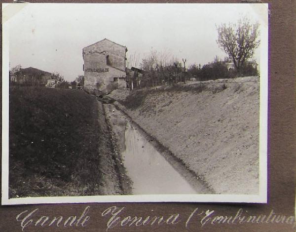 Roncoferraro - Canale Tonina - Tombinatura - Casa Zanella