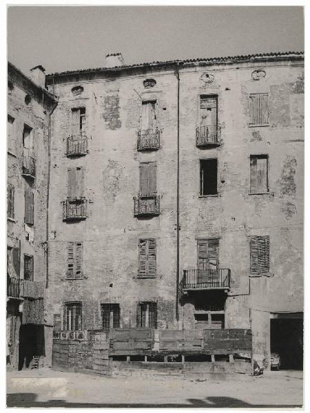 Mantova - Ex ghetto - Edificio in demolizione