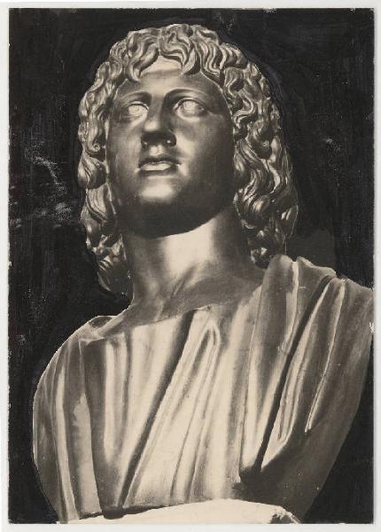 Scultura - Busto di Virgilio - Giovanni Bellavite - Mantova - Palazzo municipale