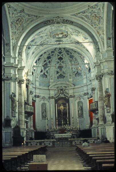 Villa Pasquali - Chiesa parrocchiale di S. Antonio Abate - Interno