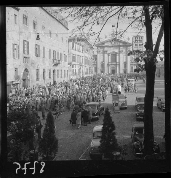 Festa del ringraziamento dei coltivatori diretti - Mantova - Piazza Sordello